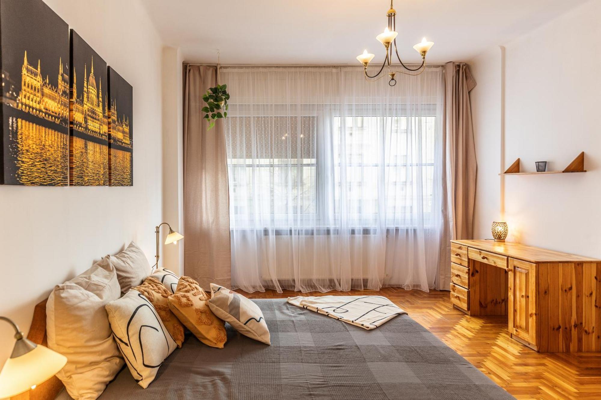 Bright & Spacious Riverside Apartment With Balcony Budapest Exterior foto